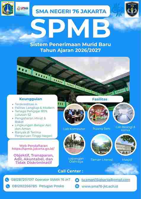 Seleksi Penerimaan Murid Baru (SPMB) Tahun 2026-2027